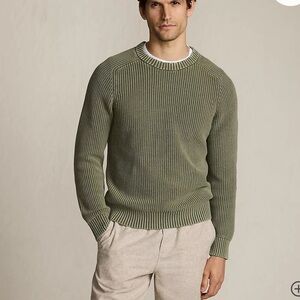 Men’s Lands End Camel Drifter Sweater